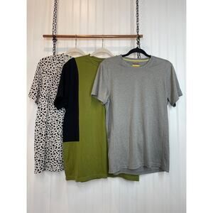 Bonobos Theory Open Edit Crew Neck Short Sleeve Pullover Tee Mens Bundle Size M